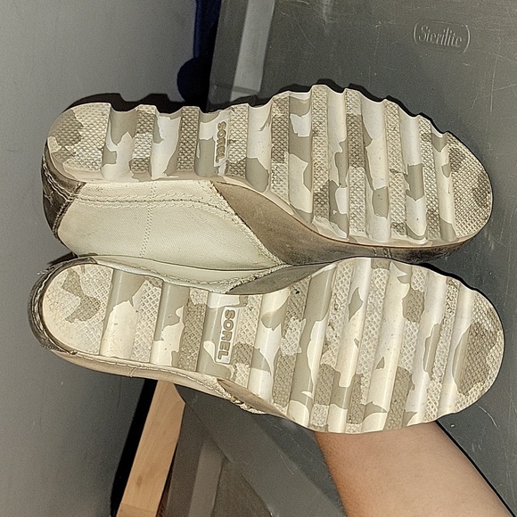 Sorel PDX 1964 Premium Hidden Wedge Boots Waterproof Brown Beige Women’s 8.5 - Picture 5 of 7